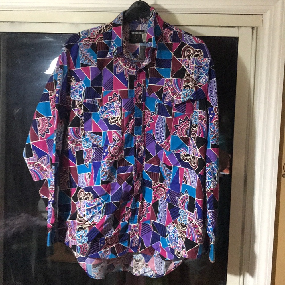 Unique button down.
